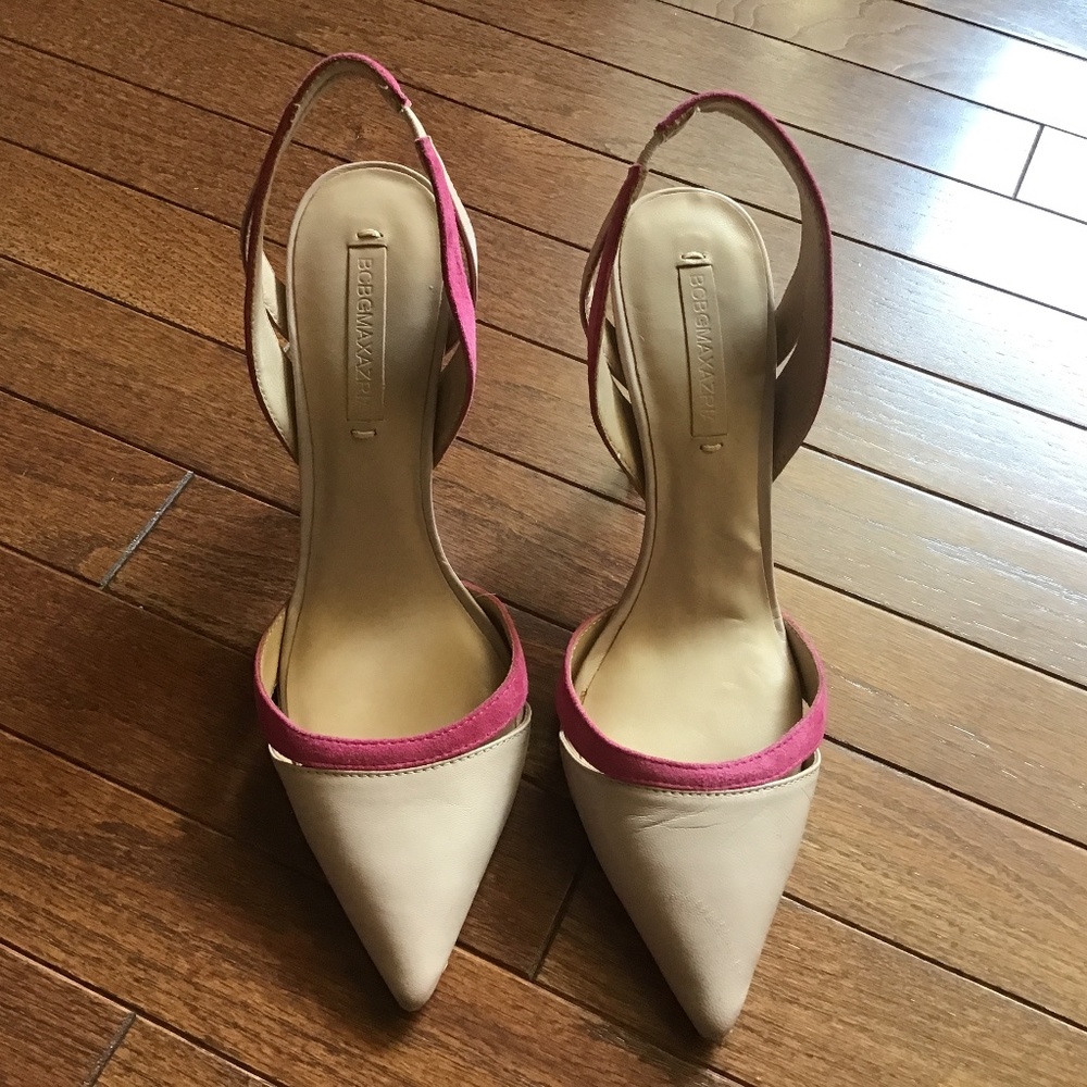 BCBG multi color heels - Size 8 1/2
